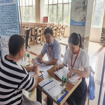 绿叶公司参加安徽财贸职业学院 2020年线下“双选会”
