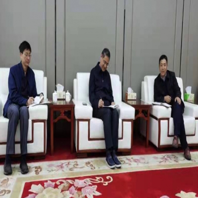 合肥市林园局“四送一服”工作组来绿叶公司 调研指导