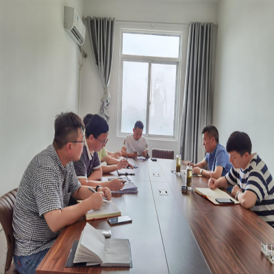 公司领导赴涡阳子公司巡查指导工作