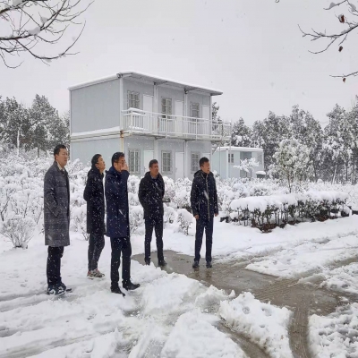 绿叶集团经营班子领导赴小庙基地检查指导工作