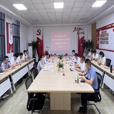 省委主题教育第九巡回指导组列席指导和合生态党支部主题教育专题组织生活会