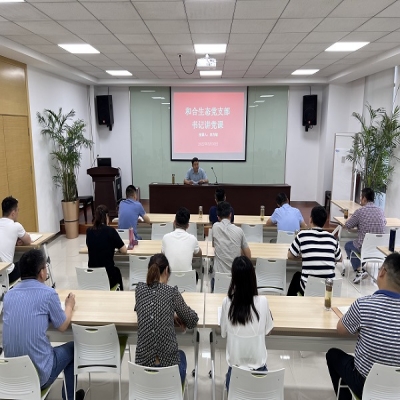 党支部书记讲党课：深入贯彻学习《中共中央国务院关于加快建设全国统一大市场的意见》